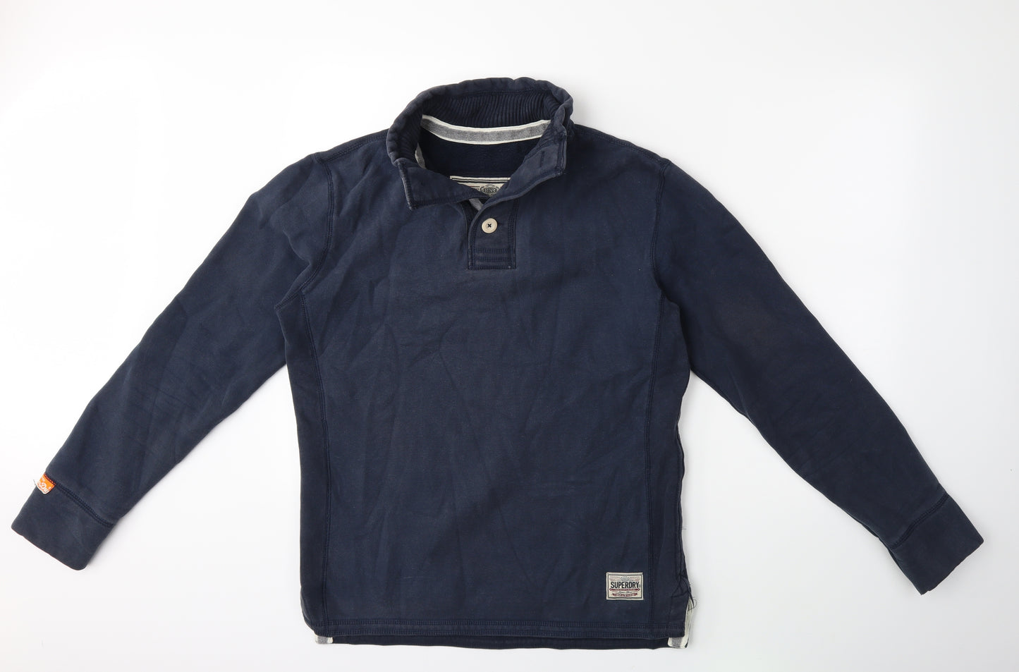 Superdry Mens Blue   Pullover Sweatshirt Size L
