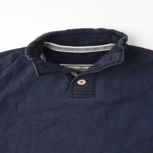 Superdry Mens Blue   Pullover Sweatshirt Size L