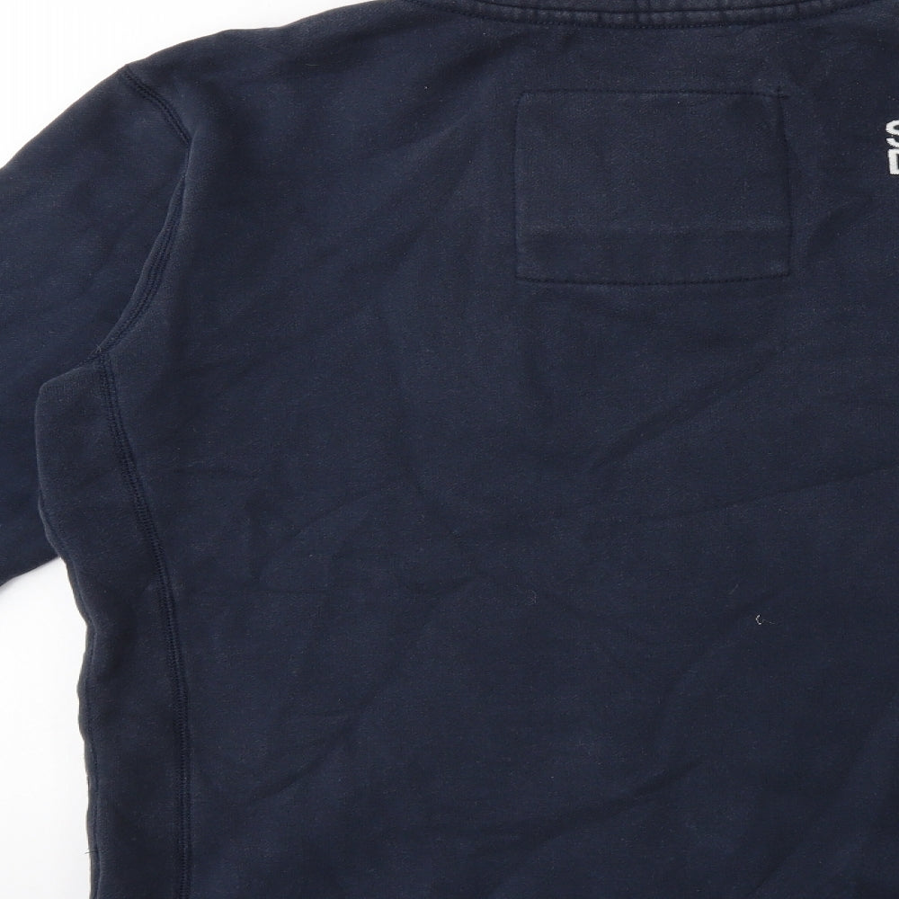 Superdry Mens Blue   Pullover Sweatshirt Size L