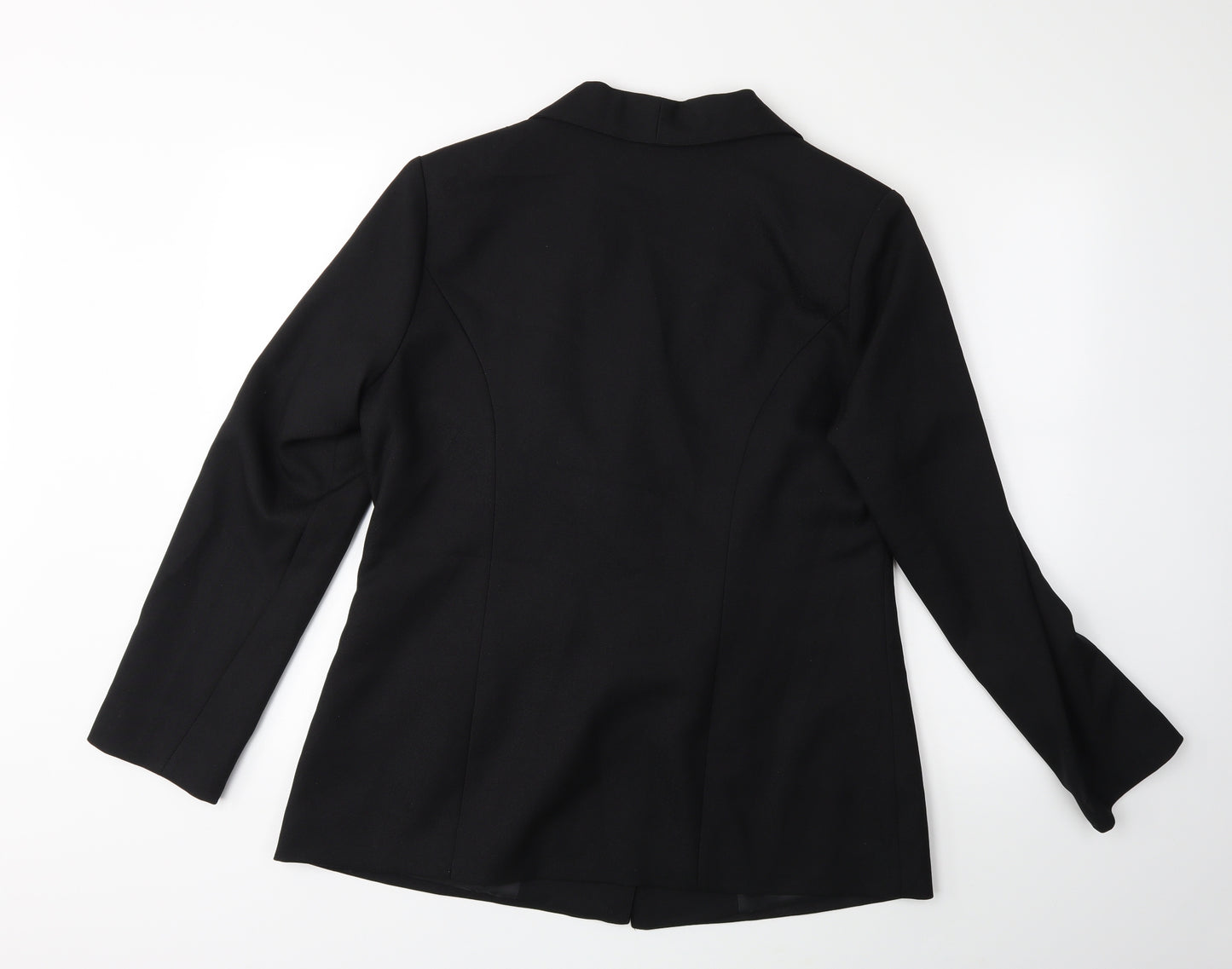 Damart Womens Black   Jacket Blazer Size 16
