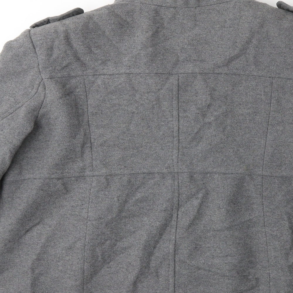 Dorothy Perkins Womens Grey   Jacket Coat Size 16
