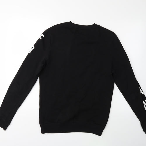 ASOS Mens Black   Pullover Sweatshirt Size S