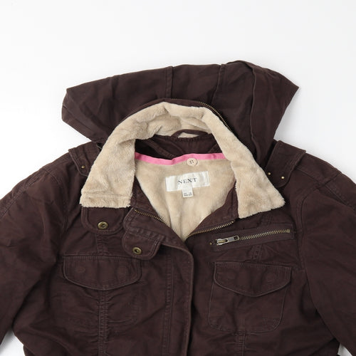 NEXT Womens Brown   Jacket Coat Size 14