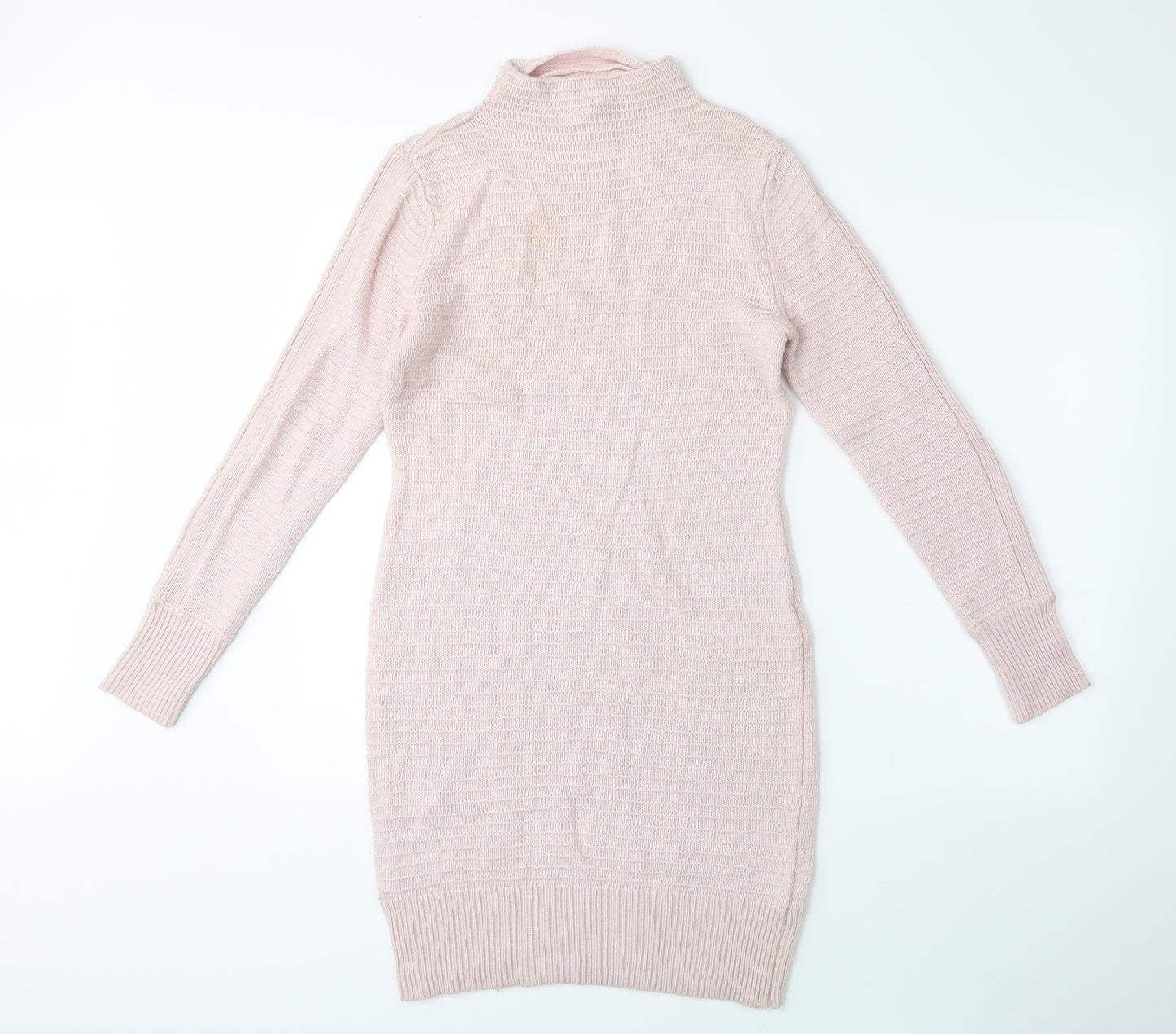 Kenar Womens Pink  Knit Jumper Dress  Size S