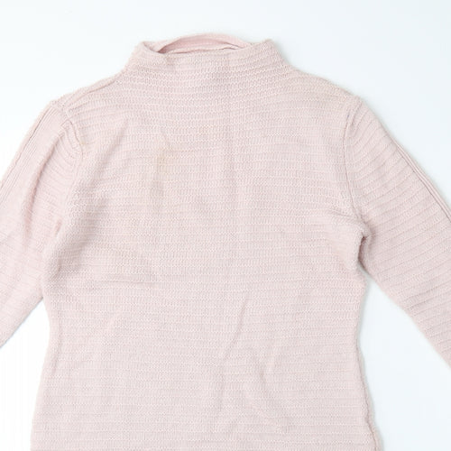 Kenar Womens Pink  Knit Jumper Dress  Size S