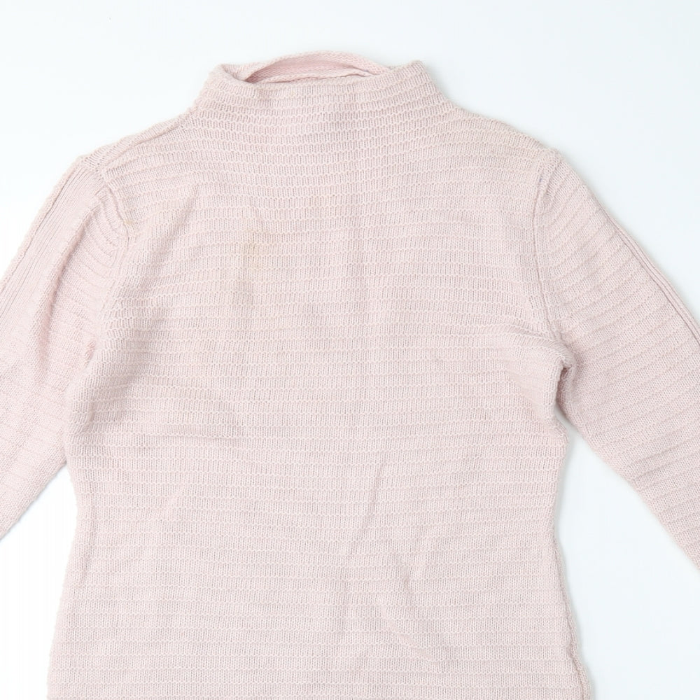 Kenar Womens Pink  Knit Jumper Dress  Size S