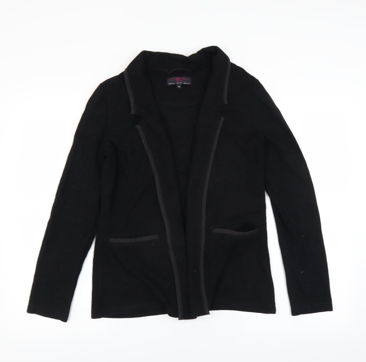 New Look Womens Black   Jacket Blazer Size 10