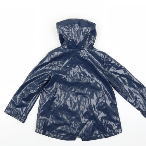 Marks and Spencer Girls Blue   Rain Coat Jacket Size 2-3 Years  - Peppa Pig