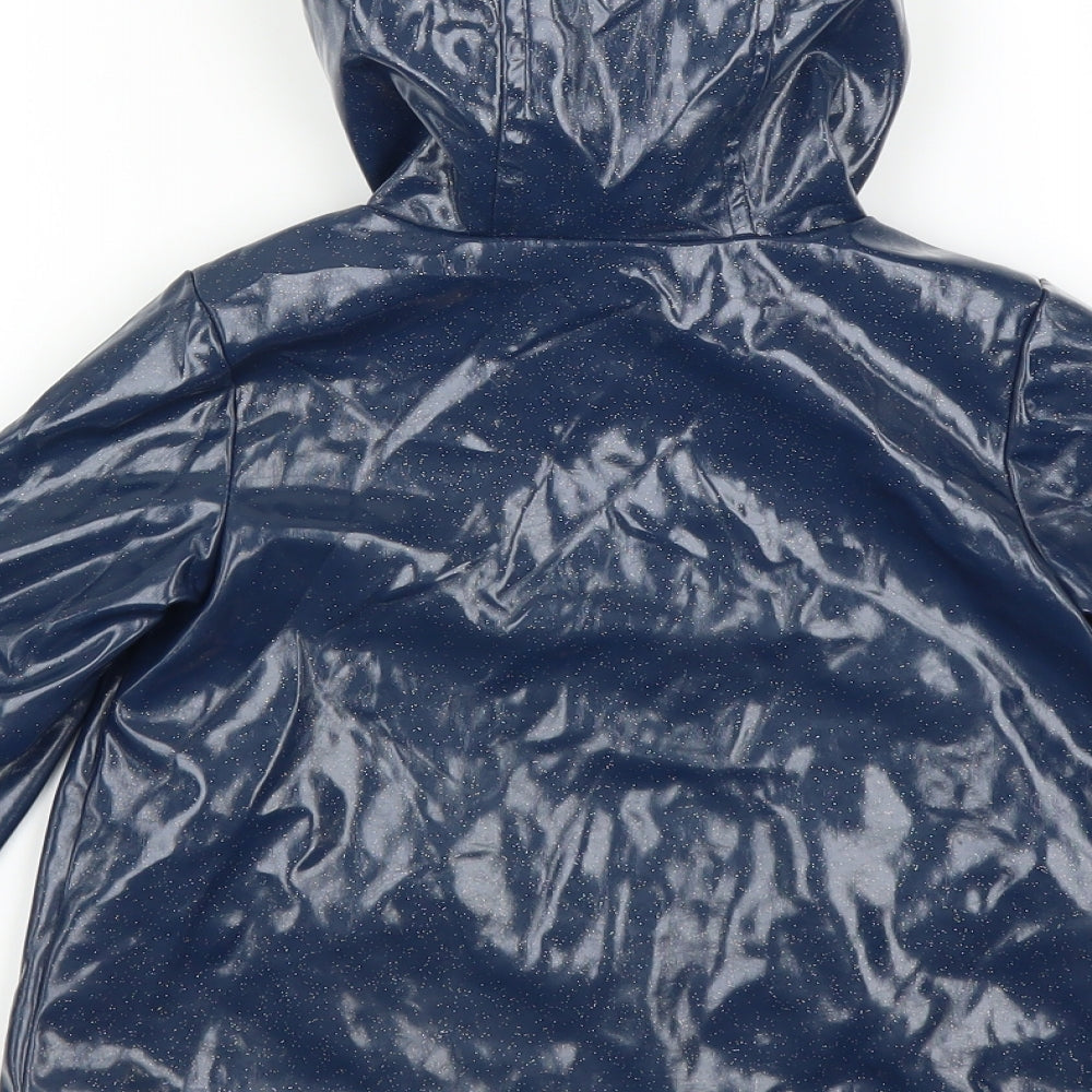 Marks and Spencer Girls Blue   Rain Coat Jacket Size 2-3 Years  - Peppa Pig