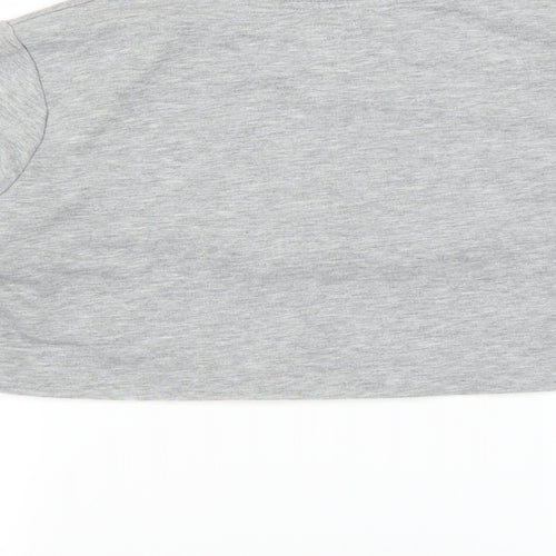 Hype Womens Grey   Pullover Sweatshirt Size 6  - Cropped