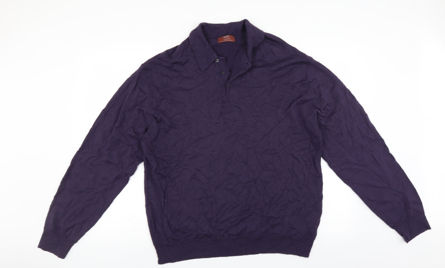 Marks and Spencer Mens Purple   Pullover Jumper Size 2XL