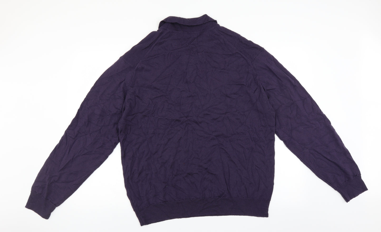 Marks and Spencer Mens Purple   Pullover Jumper Size 2XL