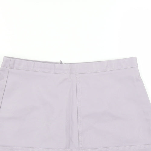 New Look Womens Purple   A-Line Skirt Size 10