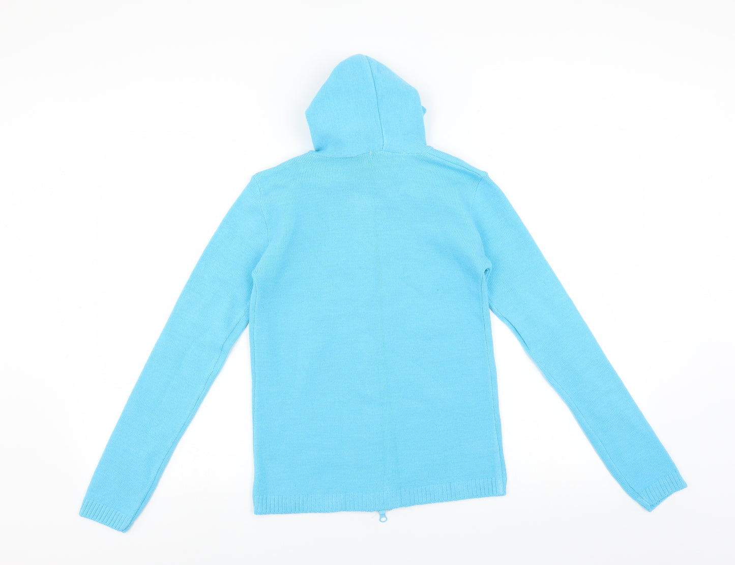 Glimpse Womens Blue   Full Zip Hoodie