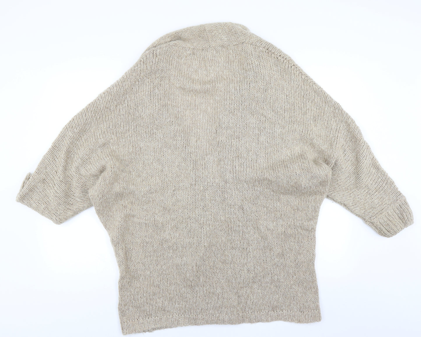 summum Womens Beige   Cardigan Jumper Size M