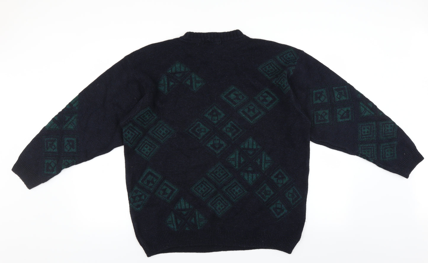 Marks and Spencer Mens Blue   Pullover Jumper Size L