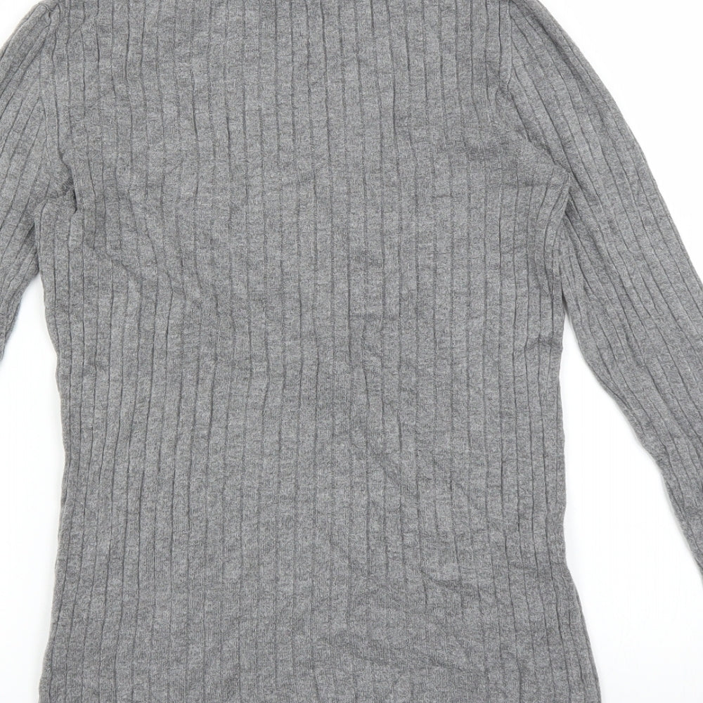 Primark Womens Grey   Pullover Jumper Size M