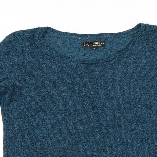 New Look Womens Blue   Pullover Jumper Size 10
