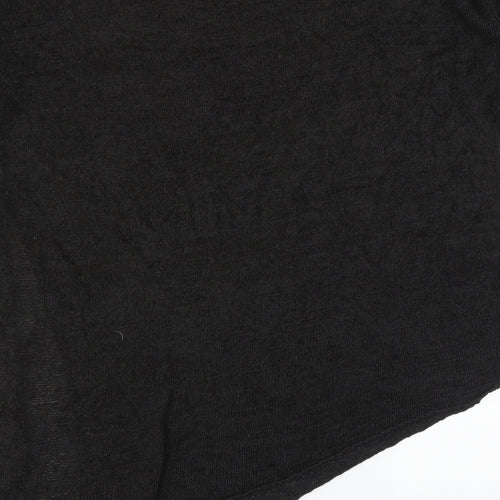 Divided by H&M Womens Black   Pullover Jumper Size L  - Asymmetric
