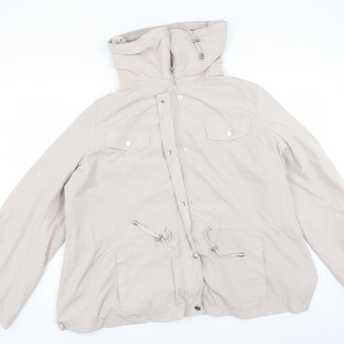M&Co Womens Beige   Jacket  Size 20