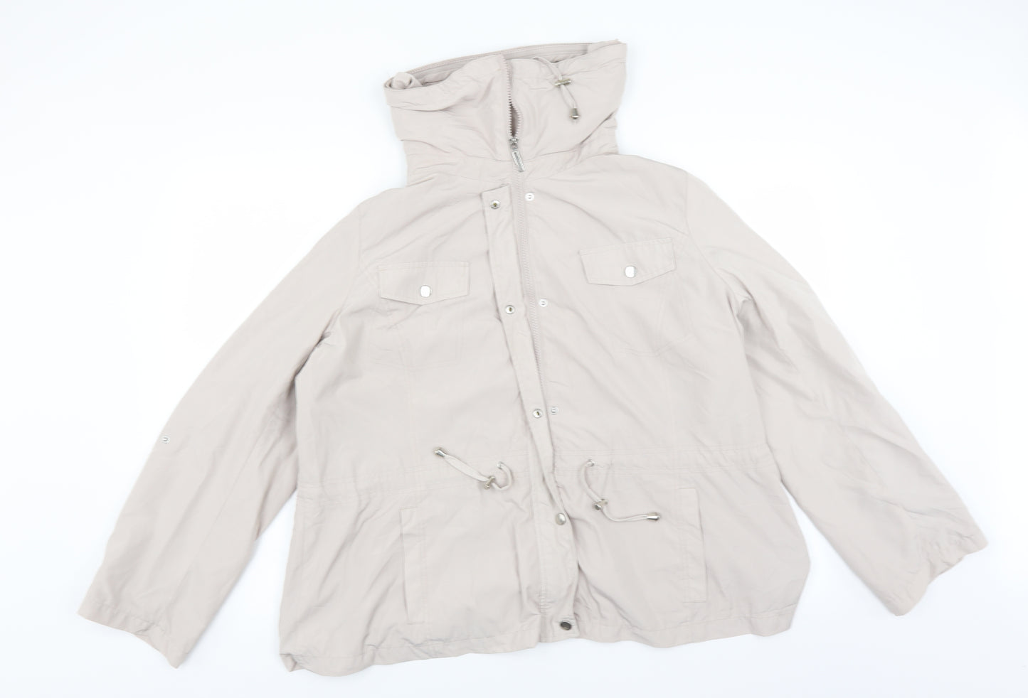 M&Co Womens Beige   Jacket  Size 20