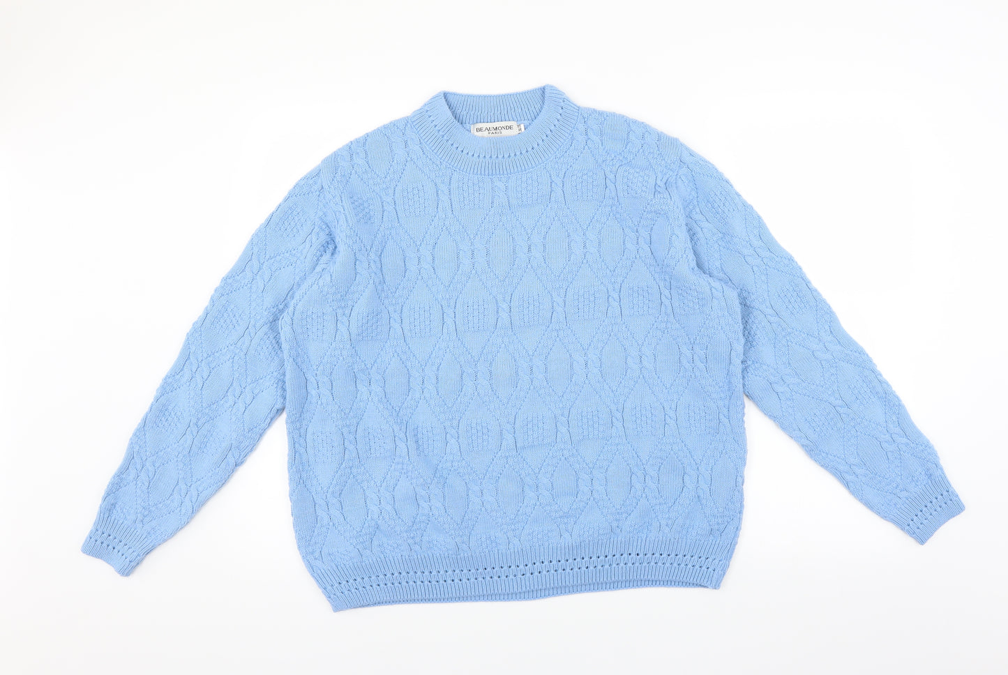 Beaumonde Womens Blue   Pullover Jumper Size 26