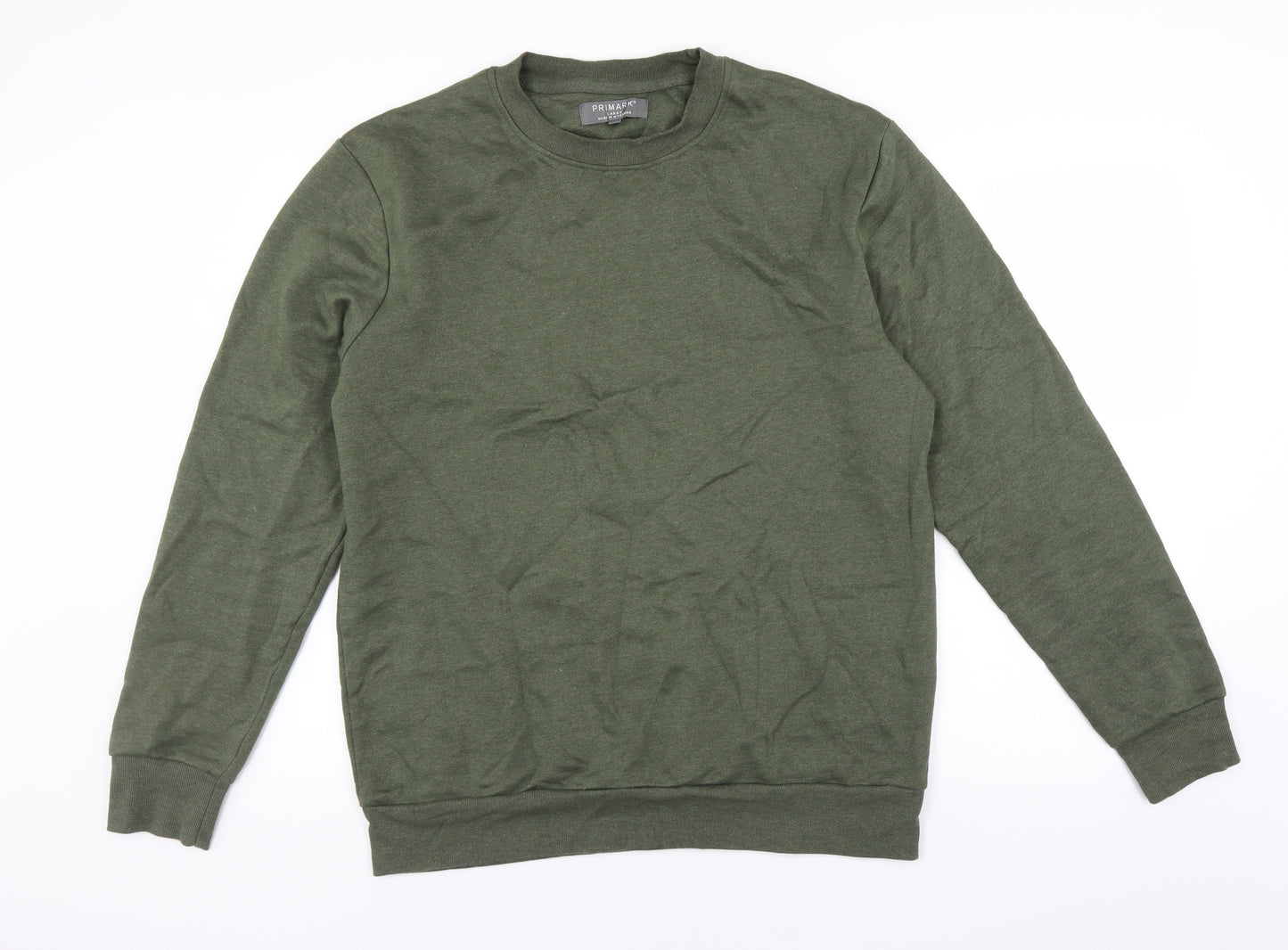 Primark Mens Green   Pullover Sweatshirt Size L