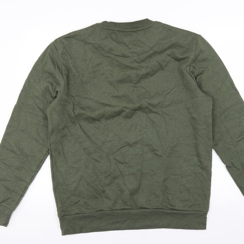 Primark Mens Green   Pullover Sweatshirt Size L