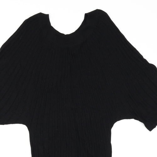 H&M Womens Black   Pullover Jumper Size 8