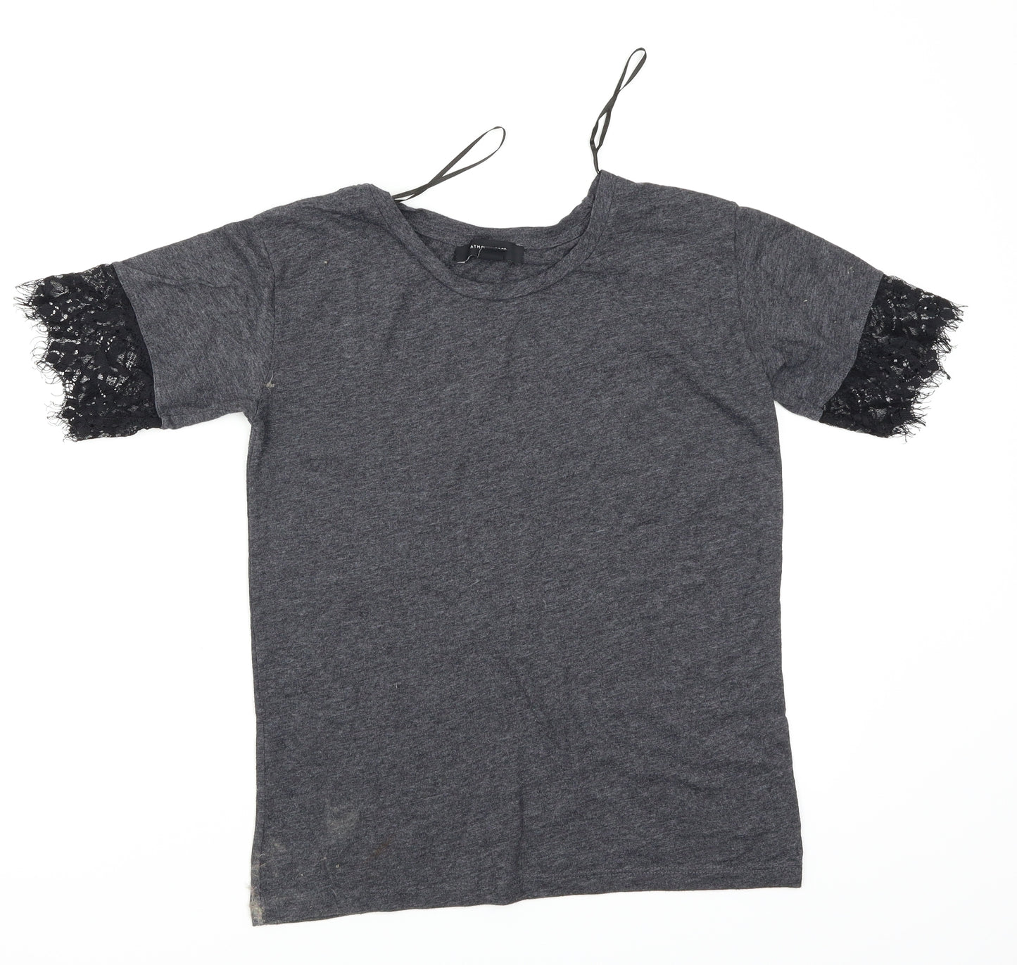 Atmosphere Womens Grey   Basic T-Shirt Size 6