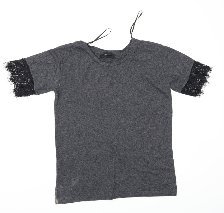 Atmosphere Womens Grey   Basic T-Shirt Size 6