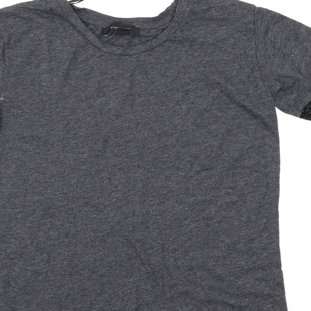 Atmosphere Womens Grey   Basic T-Shirt Size 6