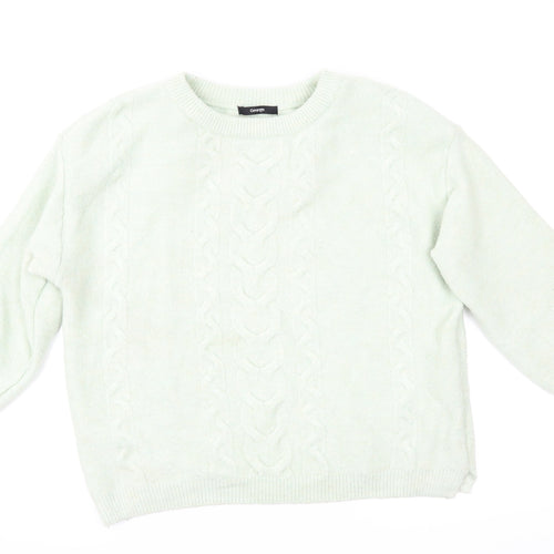 George Womens Green   Pullover Jumper Size 12