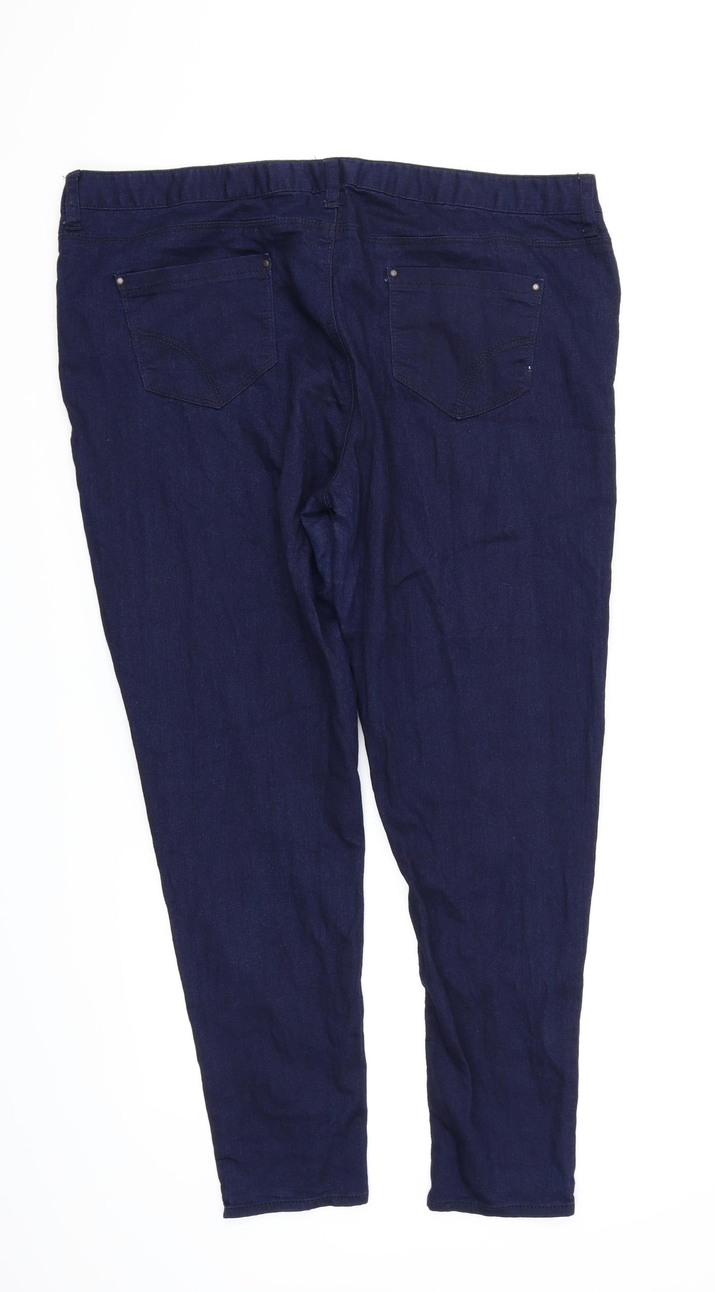 Denim & Co. Womens Blue   Skinny Jeans Size 20