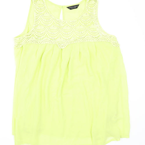Dorothy Perkins Womens Green   Camisole Tank Size 16