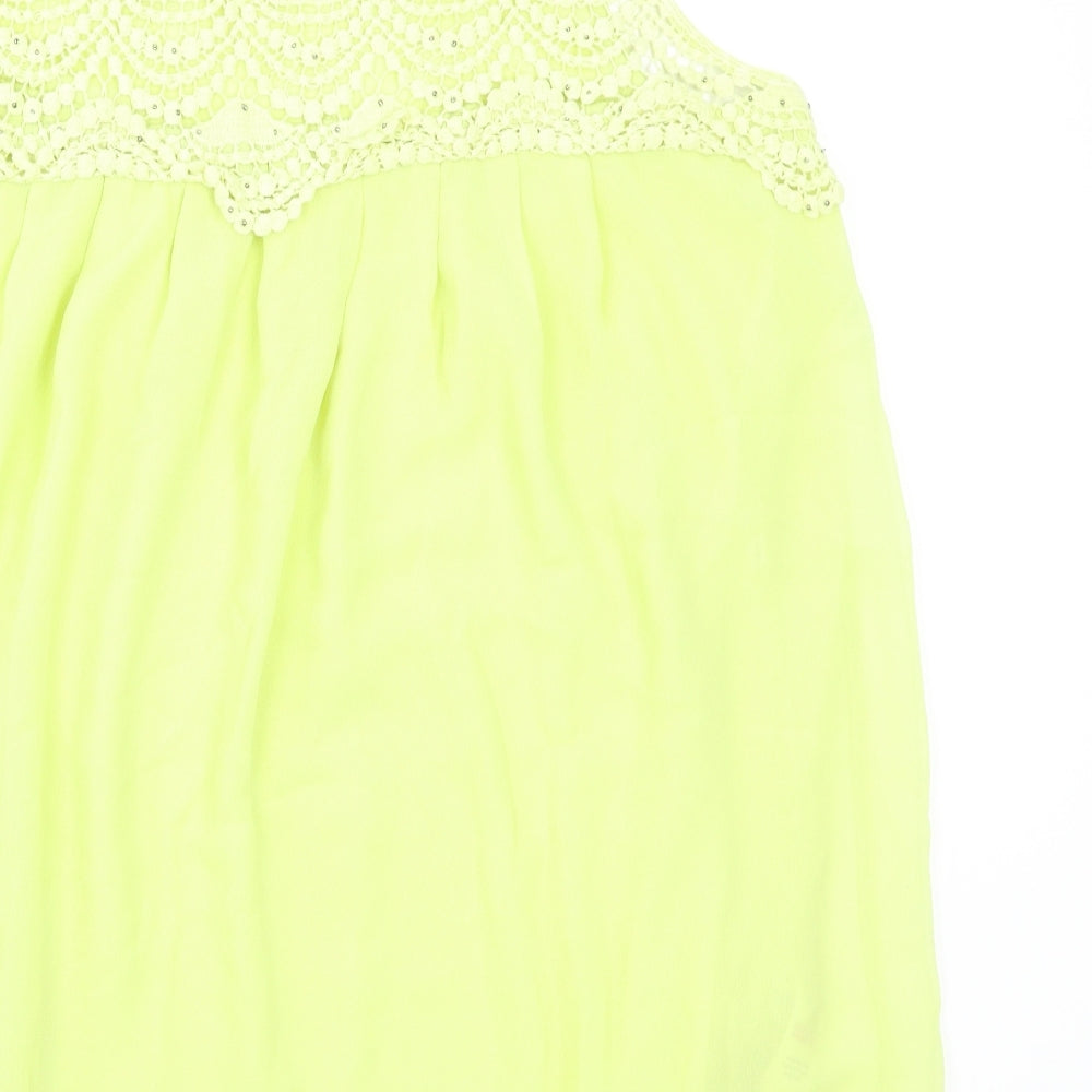 Dorothy Perkins Womens Green   Camisole Tank Size 16