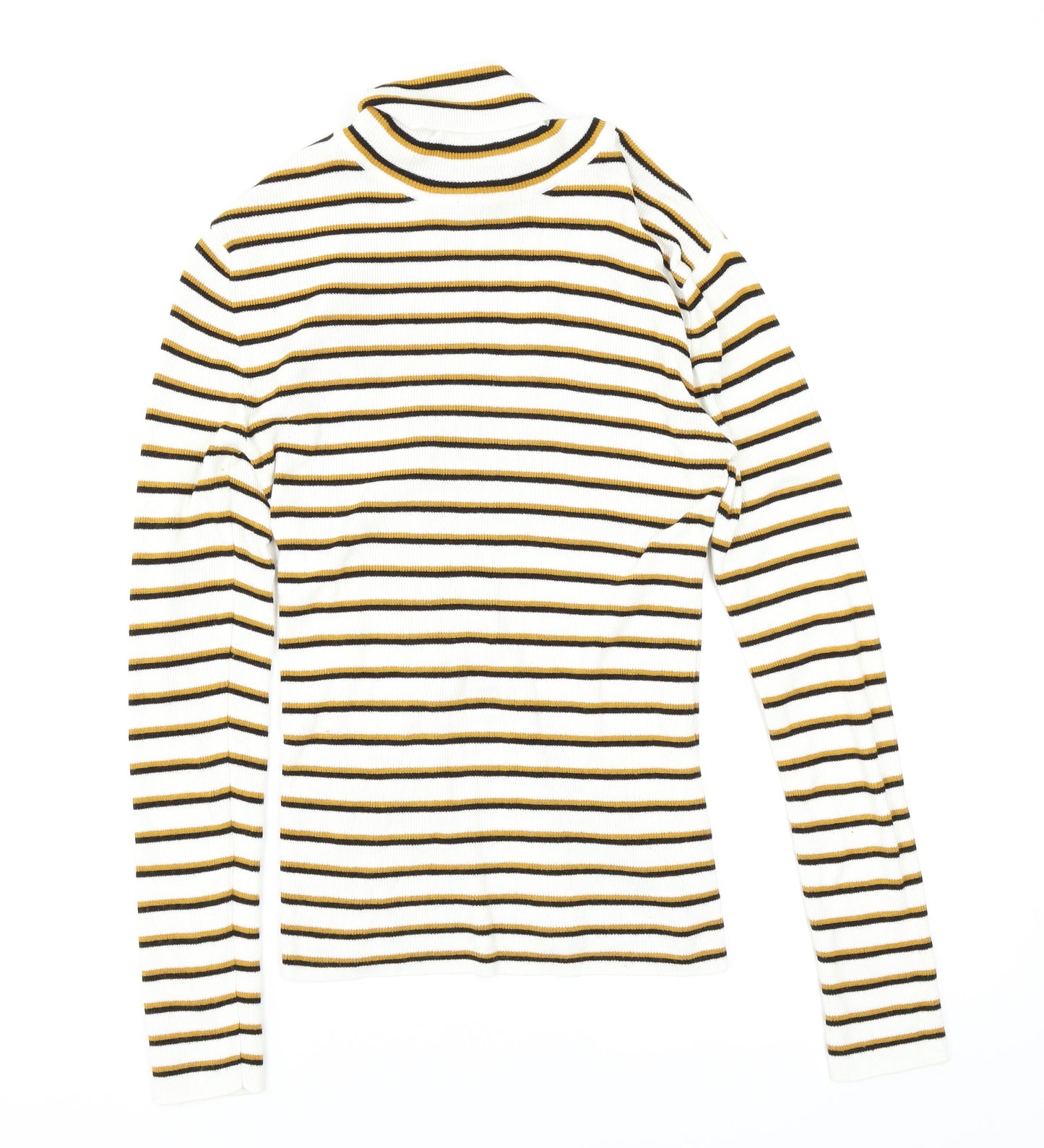 Primark Womens Multicoloured Striped  Pullover Jumper Size 12