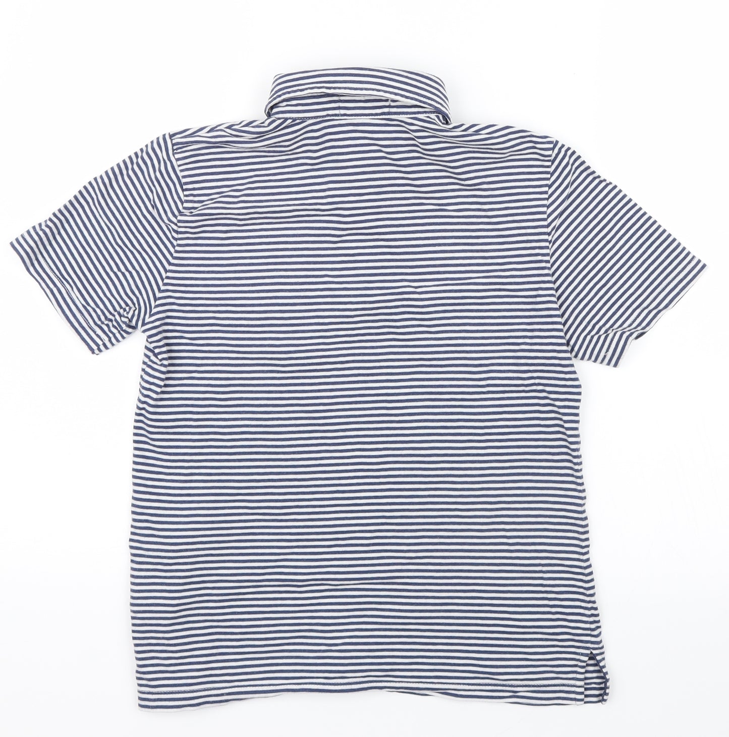 Polo Ralph Lauren Womens Blue Striped  Basic Polo Size 10