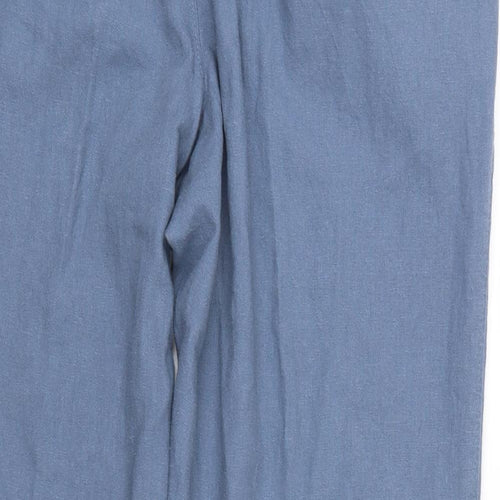 Marks and Spencer Mens Blue   Trousers  Size 40 in L31 in