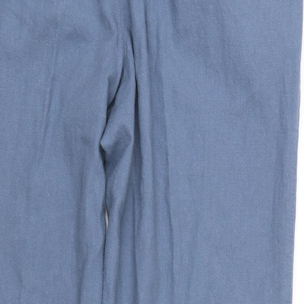 Marks and Spencer Mens Blue   Trousers  Size 40 in L31 in