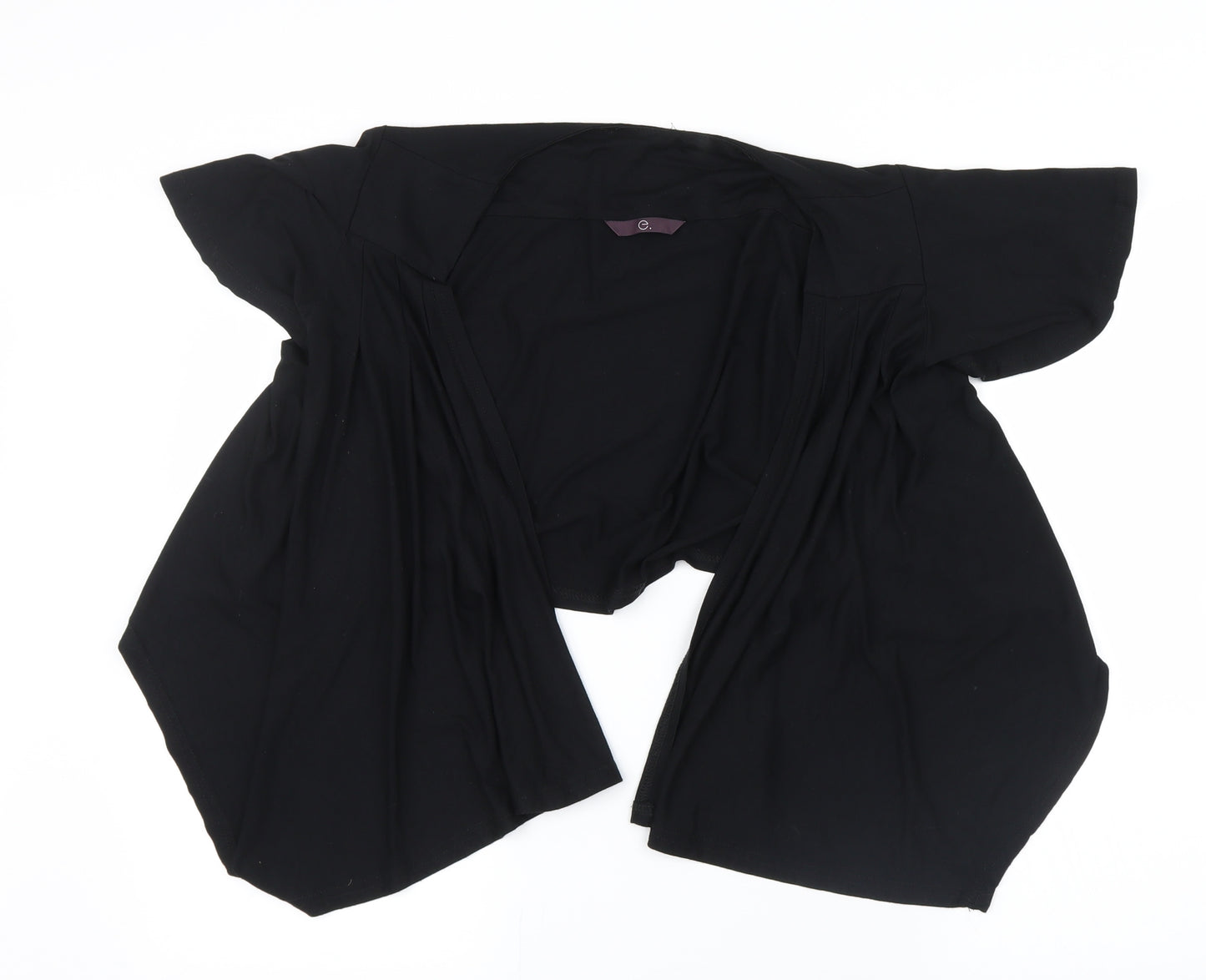 Evans Womens Black   Cardigan Jumper Size 16