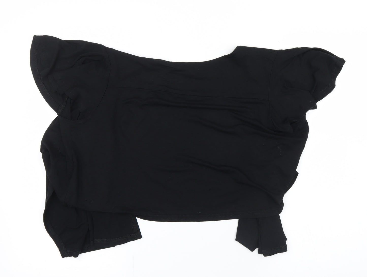Evans Womens Black   Cardigan Jumper Size 16