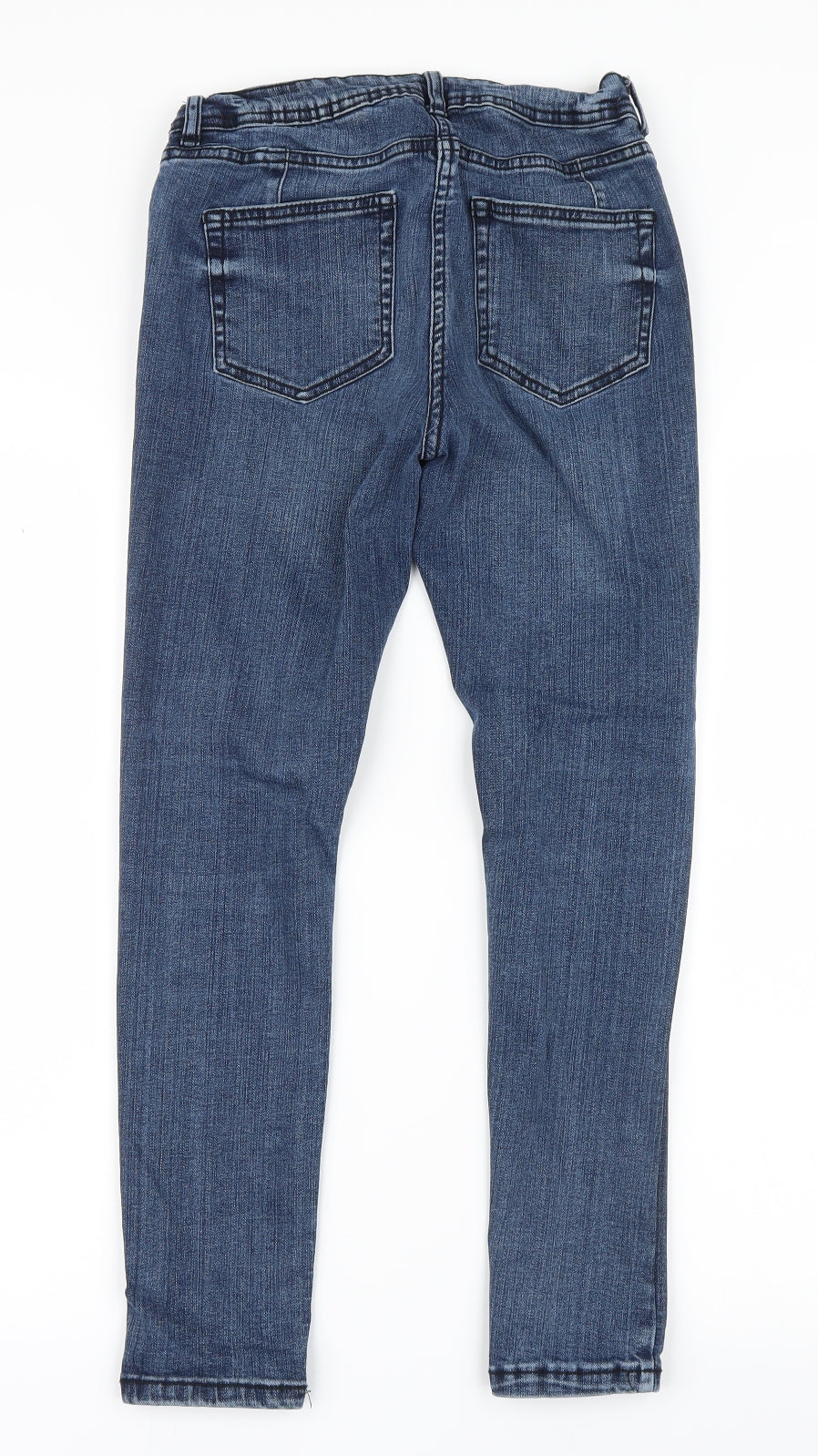 NEXT Womens Blue  Denim Skinny Jeans Size 8 L24.5 in