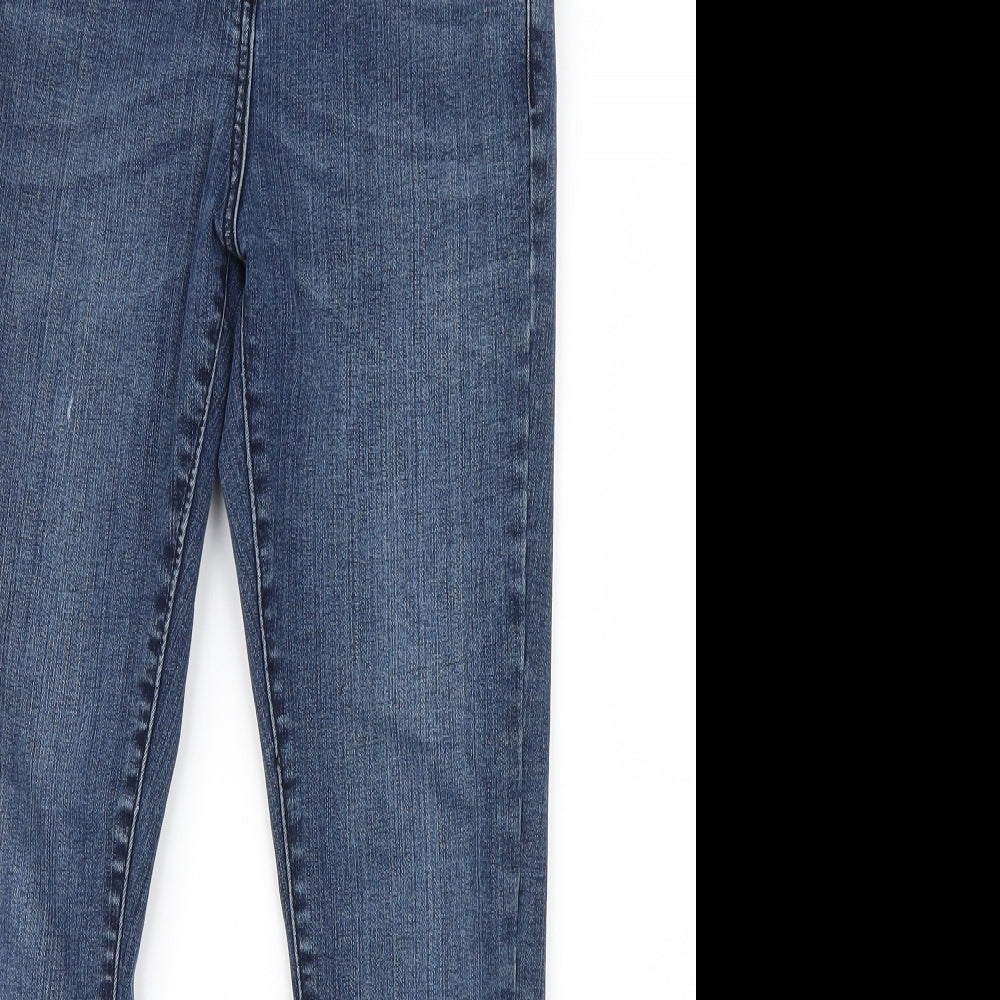 NEXT Womens Blue  Denim Skinny Jeans Size 8 L24.5 in