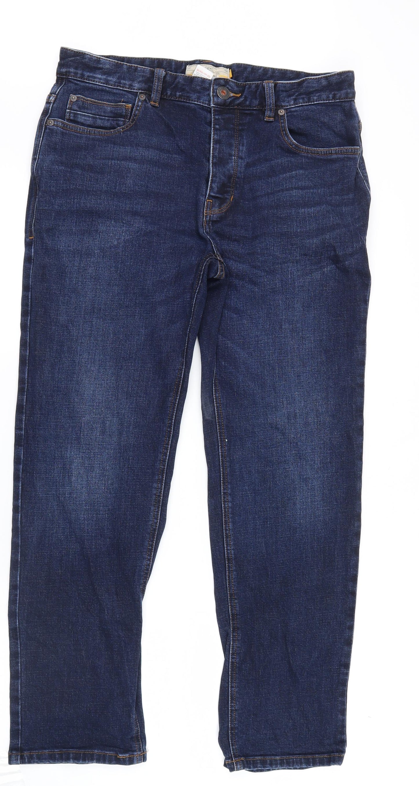 NEXT Mens Blue  Denim Straight Jeans Size 33 in L28 in