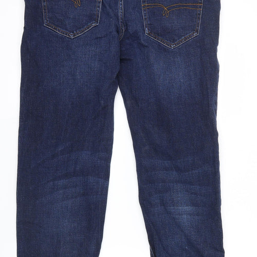 NEXT Mens Blue  Denim Straight Jeans Size 33 in L28 in