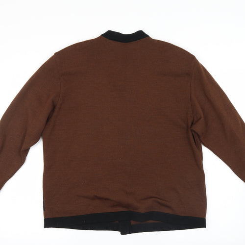 ara Womens Brown  Knit Cardigan Jumper Size 12