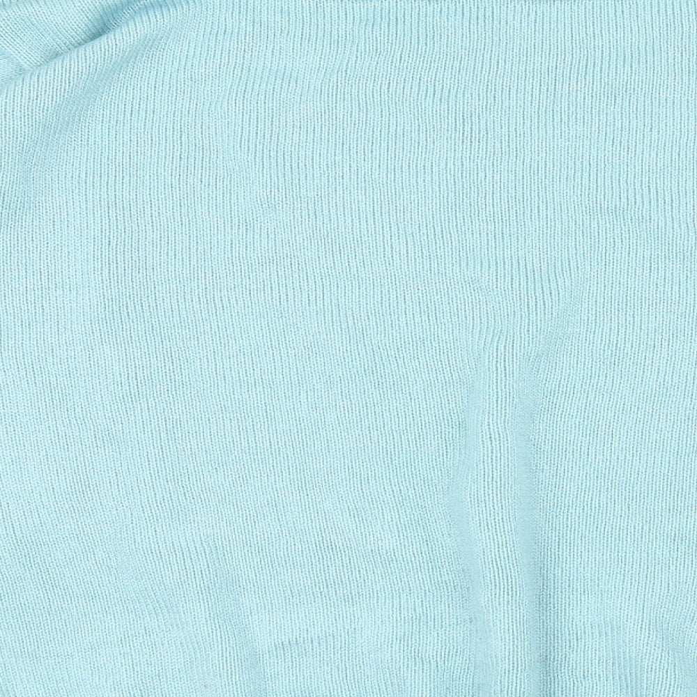 Damart Womens Blue  Knit Pullover Jumper Size 18