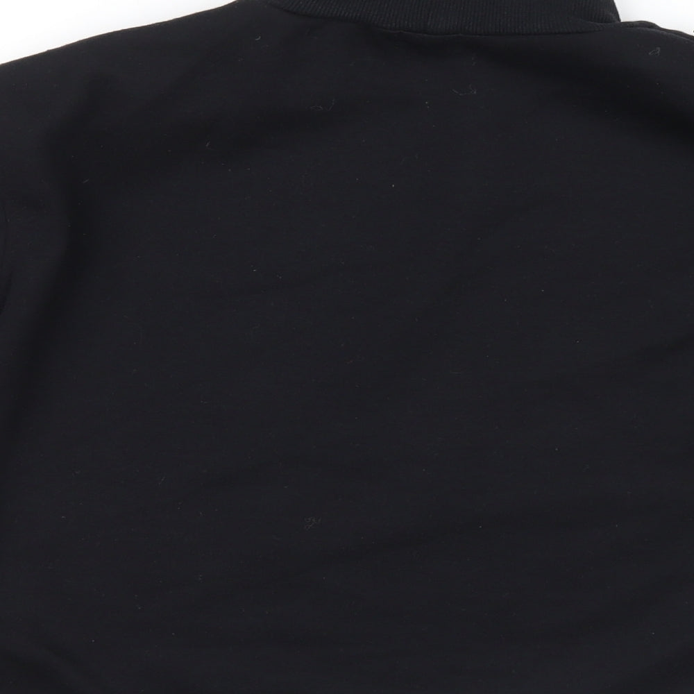 River Island Girls Black  Knit Pullover Jumper Size 9-10 Years