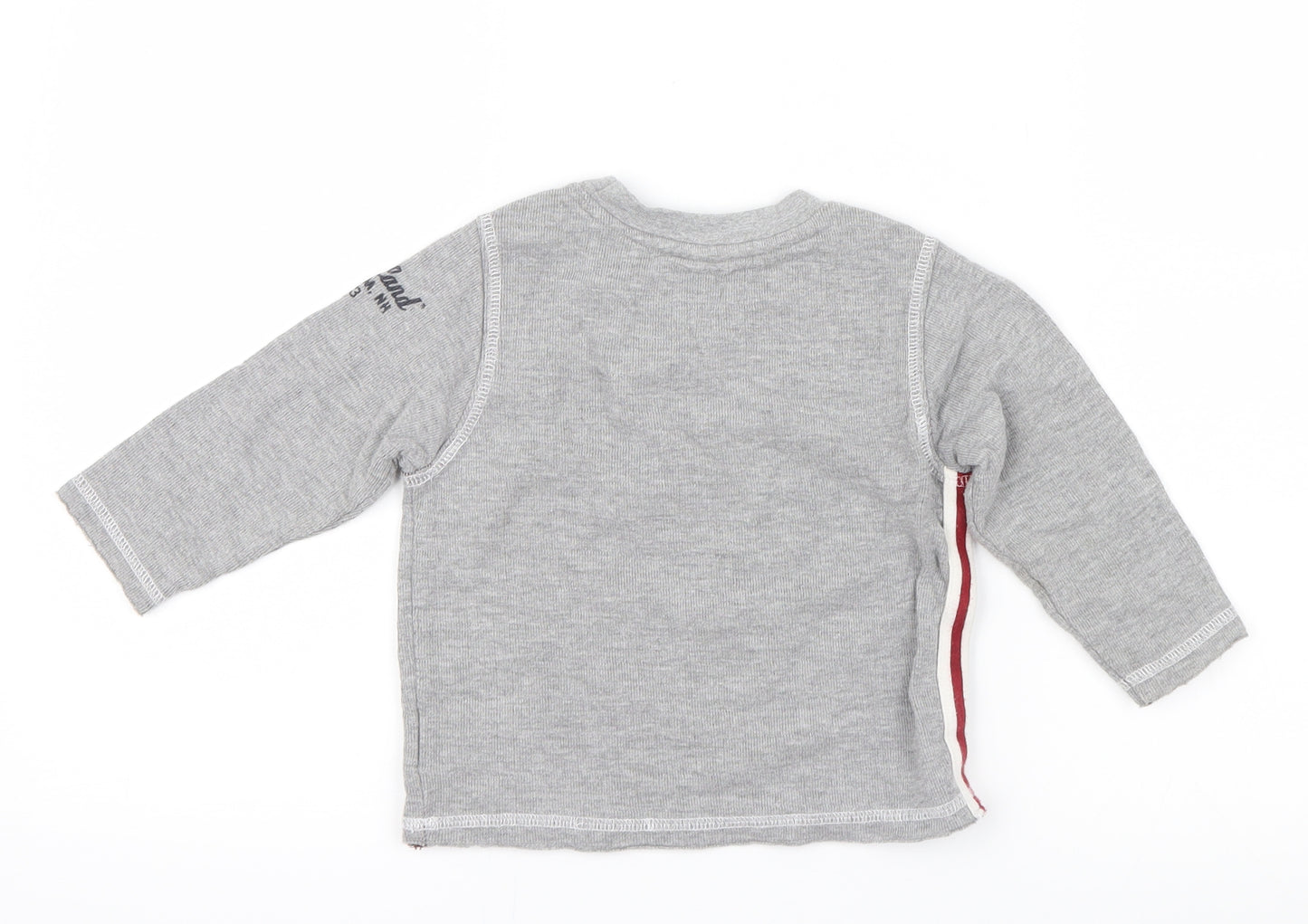 Timberland Boys Grey  Knit Pullover Jumper Size 2 Years
